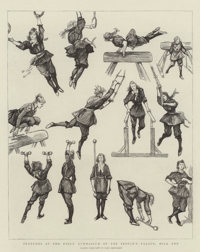 Sketches at the Girls